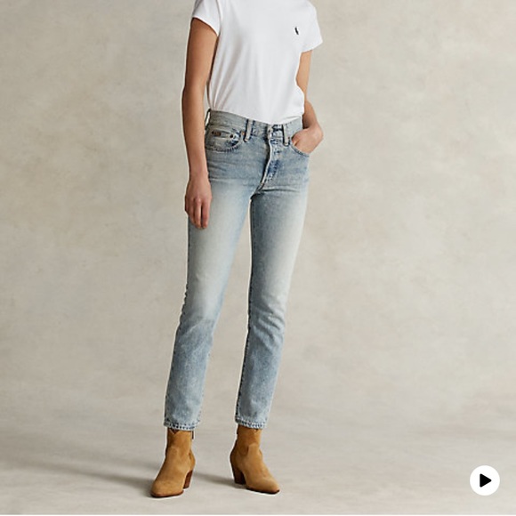 Polo Ralph Lauren Denim - Polo Ralph Lauren a Allen High Rise Slim